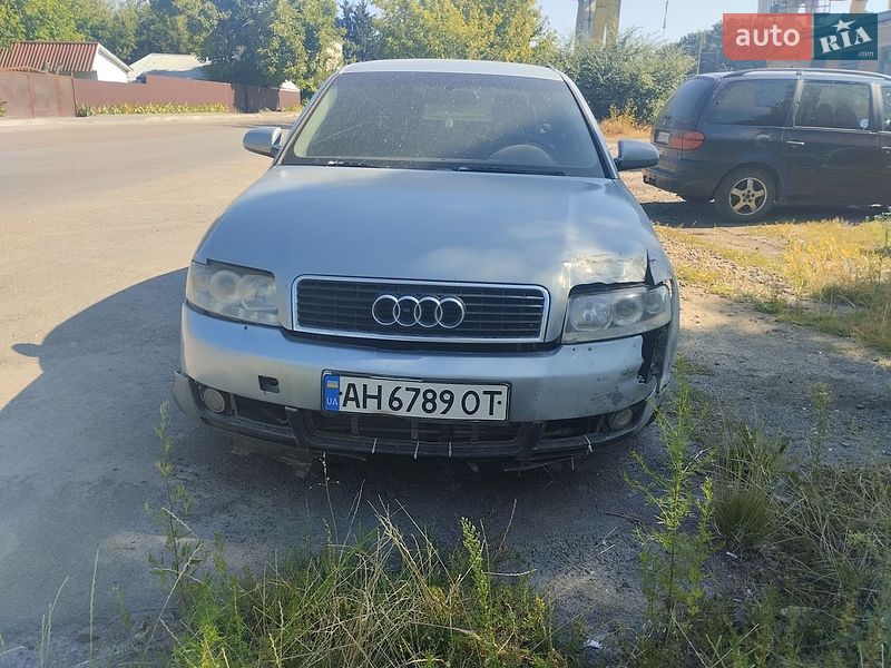 Седан Audi A4 2002 в Немирове