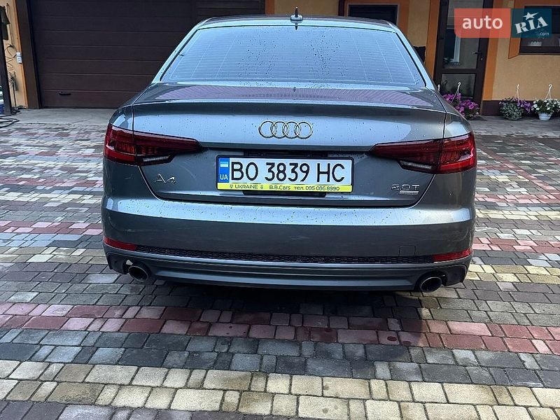 Седан Audi A4 2018 в Монастириській