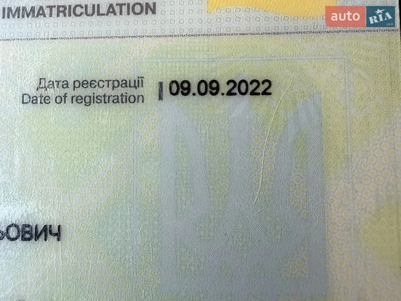 Седан Audi A4 2022 в Борисполі документ
