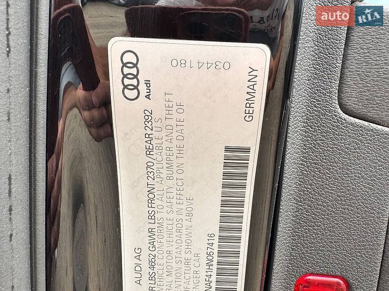 Седан Audi A4 2017 в Білій Церкві