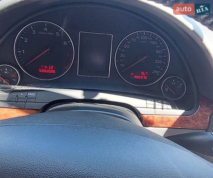 Седан Audi A4 2001 в Дніпрі