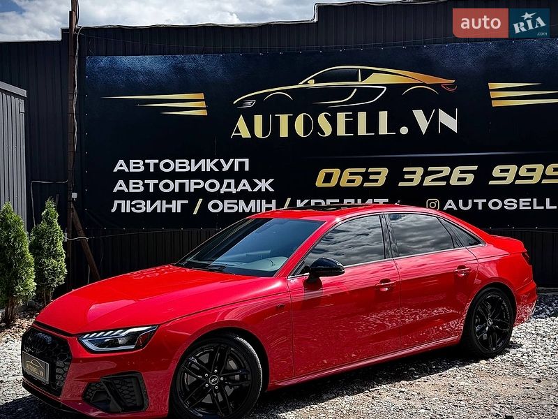 Седан Audi A4 2022 в Виннице
