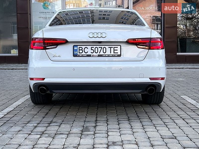 Седан Audi A4 2016 в Івано-Франківську