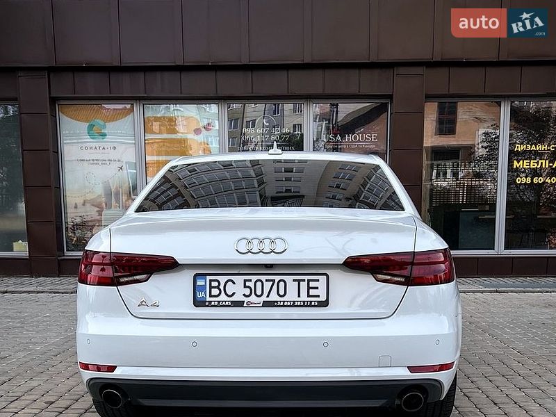Седан Audi A4 2016 в Івано-Франківську
