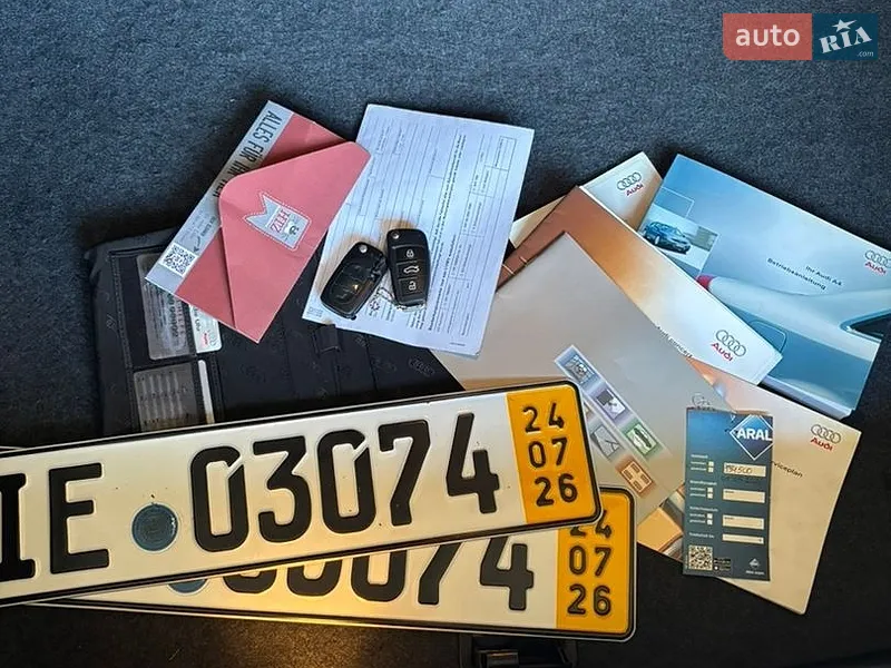 Седан Audi A4 2004 в Виннице документ