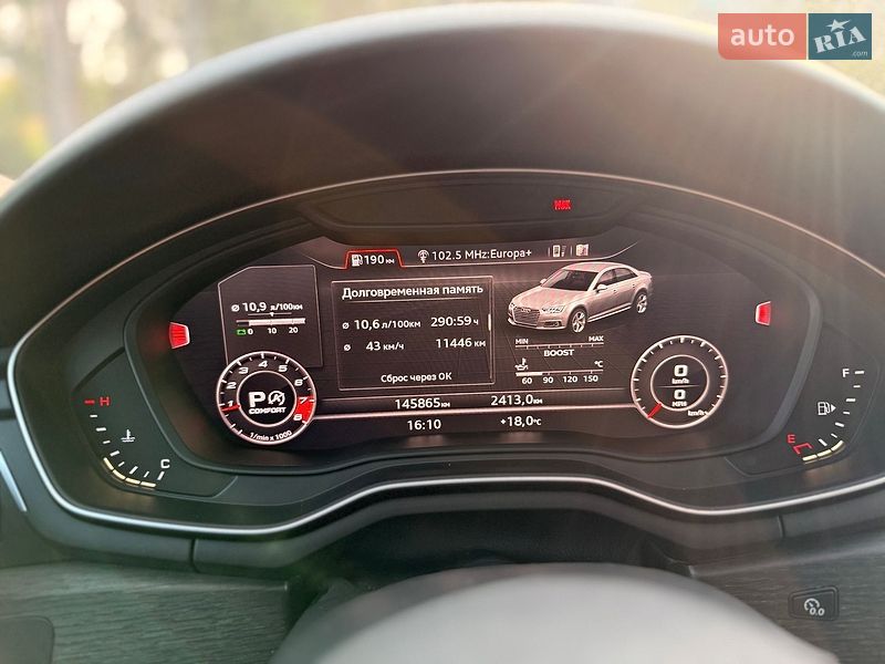 Седан Audi A4 2017 в Дніпрі
