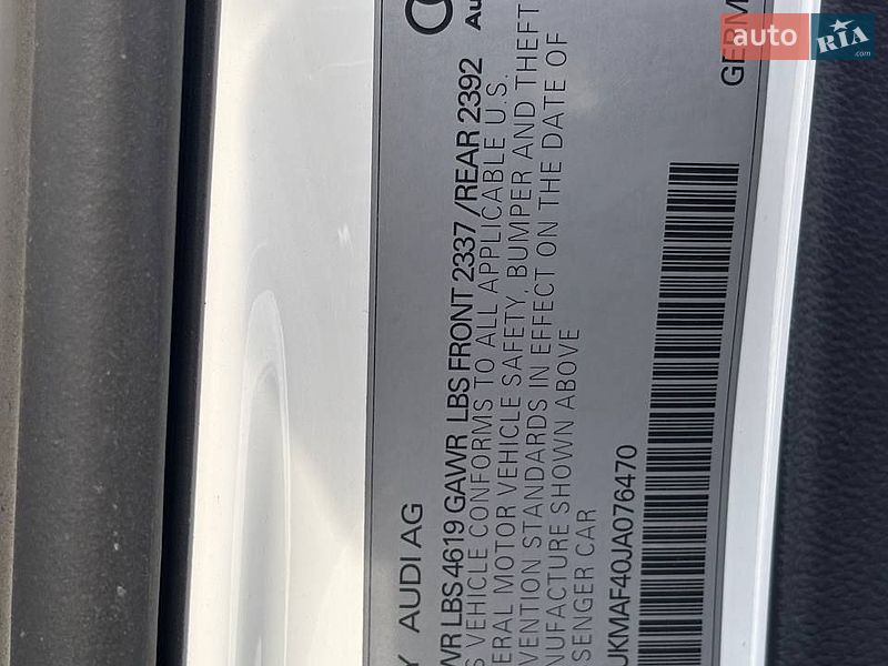 Седан Audi A4 2017 в Луцьку