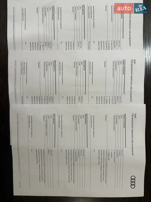 Ліфтбек Audi A5 Sportback 2012 в Києві документ
