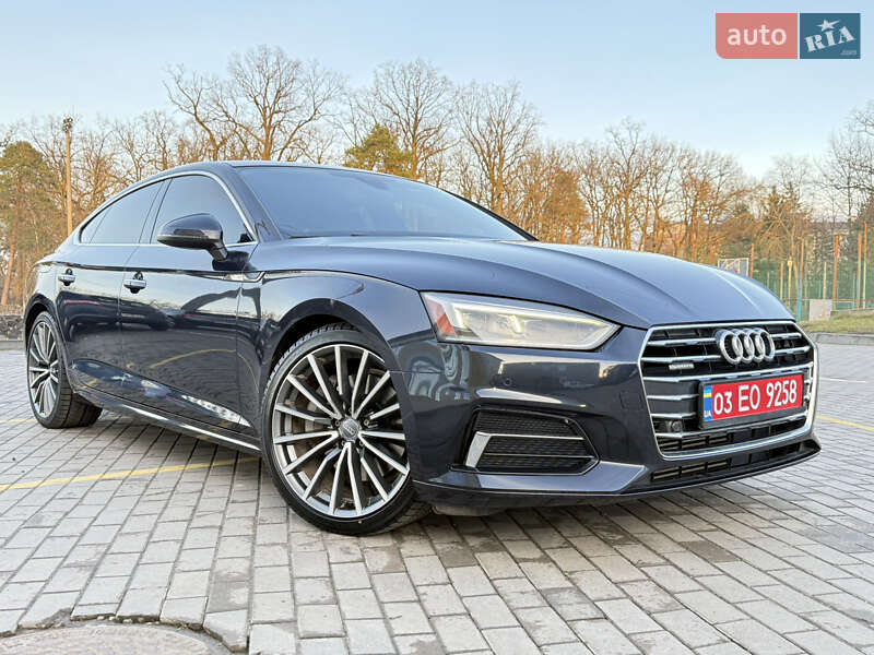 Лифтбек Audi A5 Sportback 2017 в Киверцах