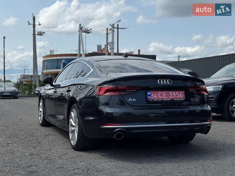 Лифтбек Audi A5 Sportback 2018 в Львове