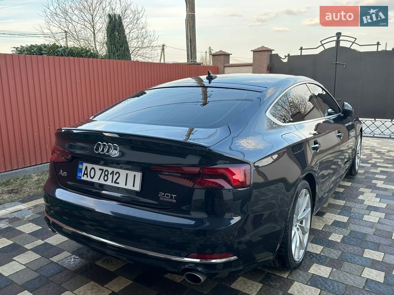 Лифтбек Audi A5 Sportback 2018 в Ужгороде