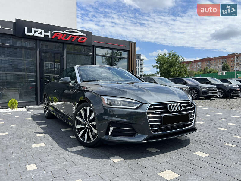 Кабріолет Audi A5 2019 в Ужгороді