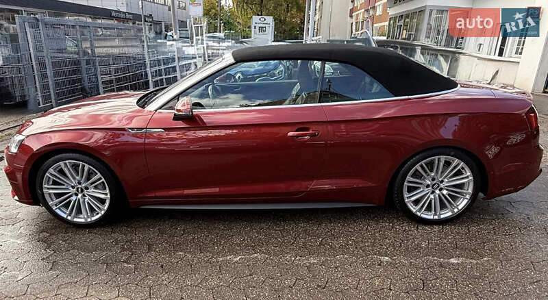 Кабриолет Audi A5 2017 в Киеве фото Кабриолет Audi A5 2017 в Киеве