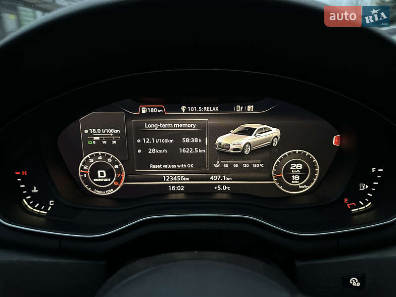 Купе Audi A5 2018 в Киеве фото 17 Купе Audi A5 2018 в Киеве