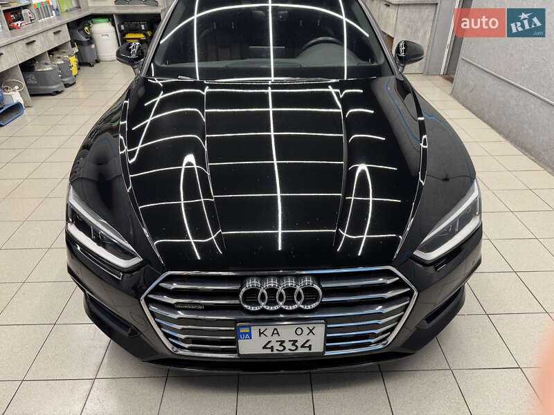 2018 Audi A5, VIN WAUBNCF53JA119524:plate — фото 1 (autoria)
