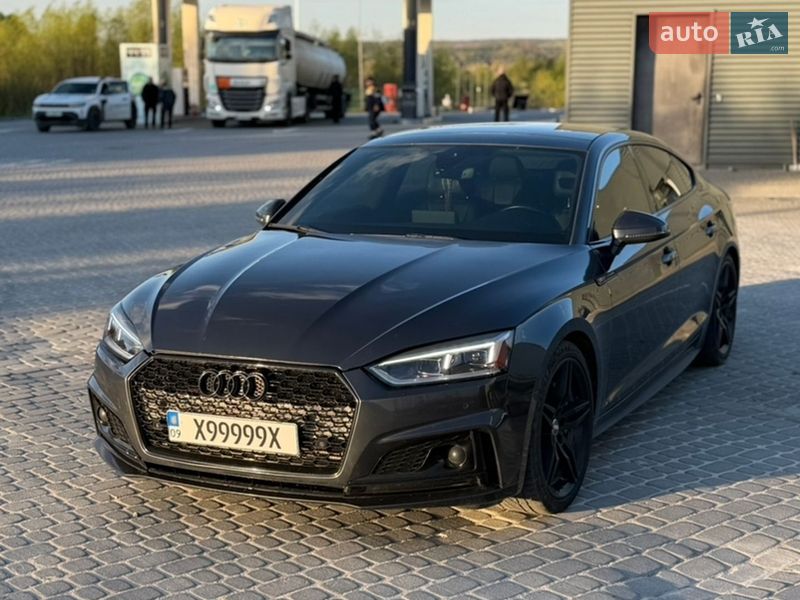 2018 Audi A5, VIN WAUENCF53JA118189:plate — фото 1 (autoria)