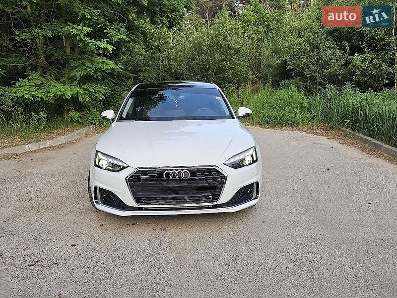 2023 Audi A5 Sportback, VIN WAUABCF5XPA034855:plate — фото 1 (autoria)