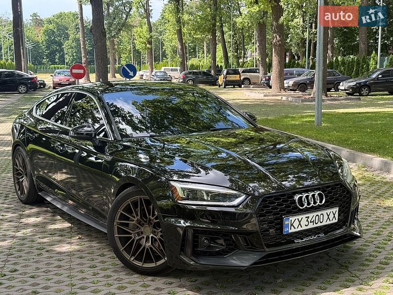 2019 Audi A5 Sportback, VIN WAUENCF52KA068564:plate — фото 1 (autoria)