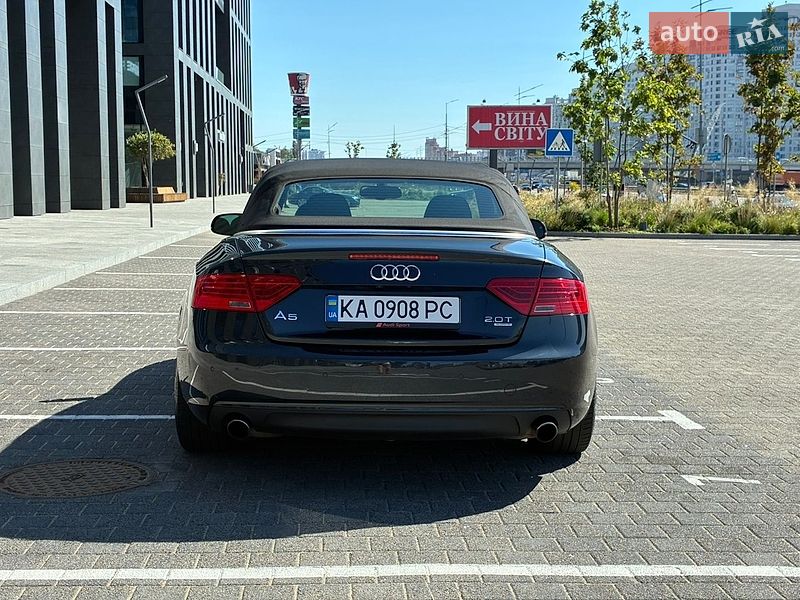 Кабриолет Audi A5 2013 в Киеве