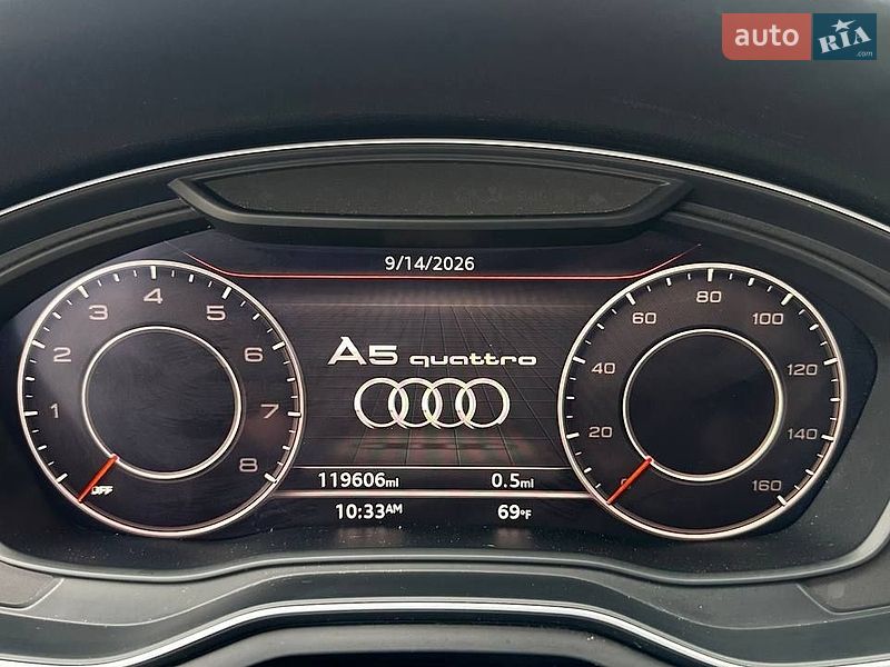 Купе Audi A5 2017 в Луцке