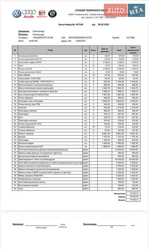 Универсал Audi A6 Allroad 2013 в Харькове