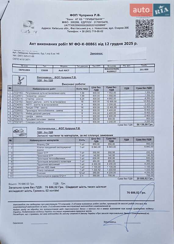 Универсал Audi A6 Allroad 2015 в Нежине