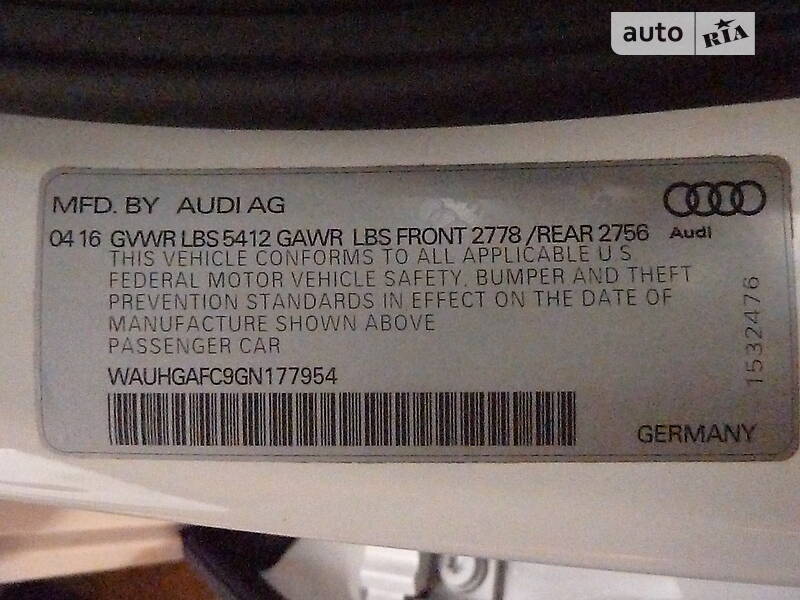 Седан Audi A6 2016 в Харькове фото 42 Седан Audi A6 2016 в Харькове