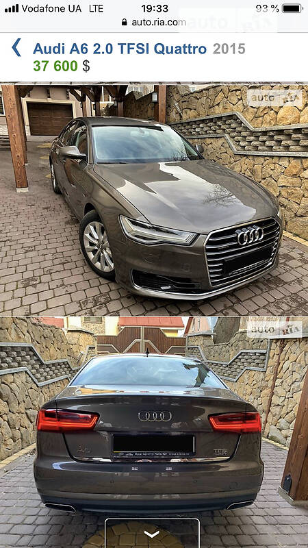 Седан Audi A6 2015 в Киеве фото 9 Седан Audi A6 2015 в Киеве