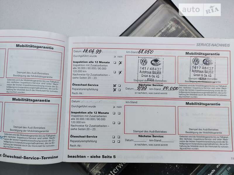 Седан Audi A6 1996 в Киеве