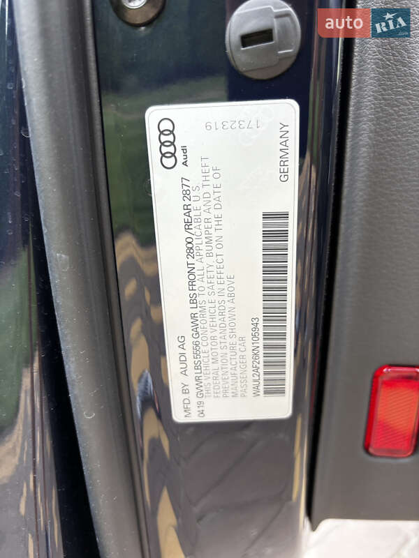 Седан Audi A6 2019 в Львове