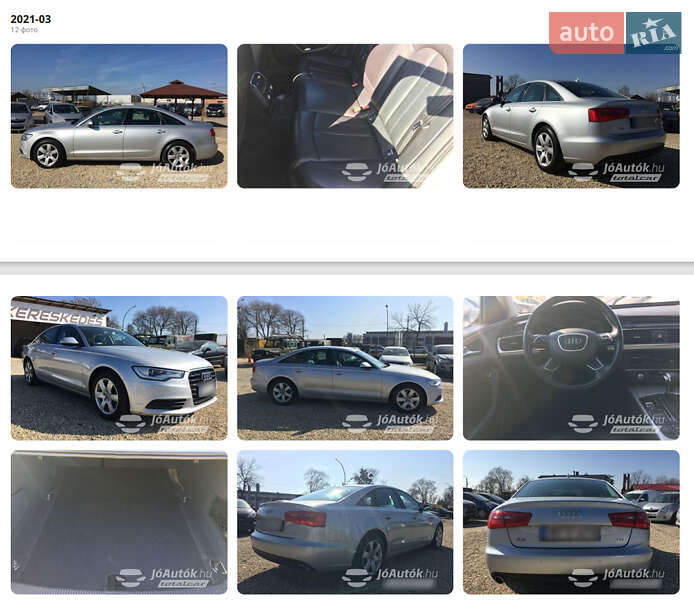 Седан Audi A6 2011 в Вышкове