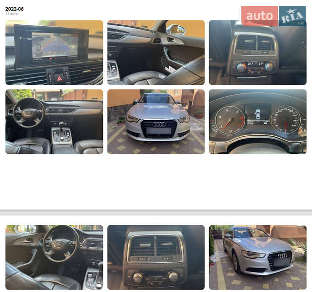 Седан Audi A6 2011 в Вышкове