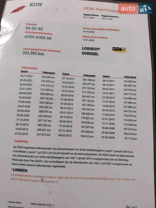 Универсал Audi A6 2005 в Луцке