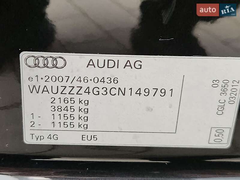 Седан Audi A6 2012 в Ивано-Франковске