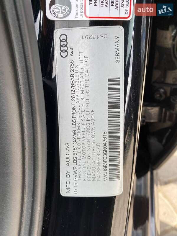Седан Audi A6 2015 в Львове