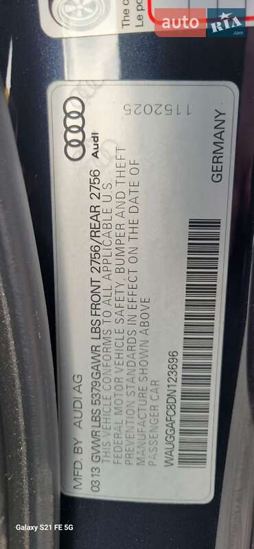 Седан Audi A6 2013 в Луцке