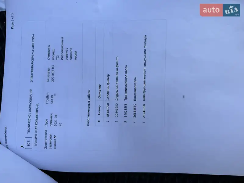 Седан Audi A6 2015 в Миргороде документ