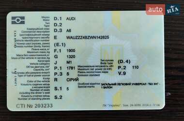 Универсал Audi A6 1998 в 