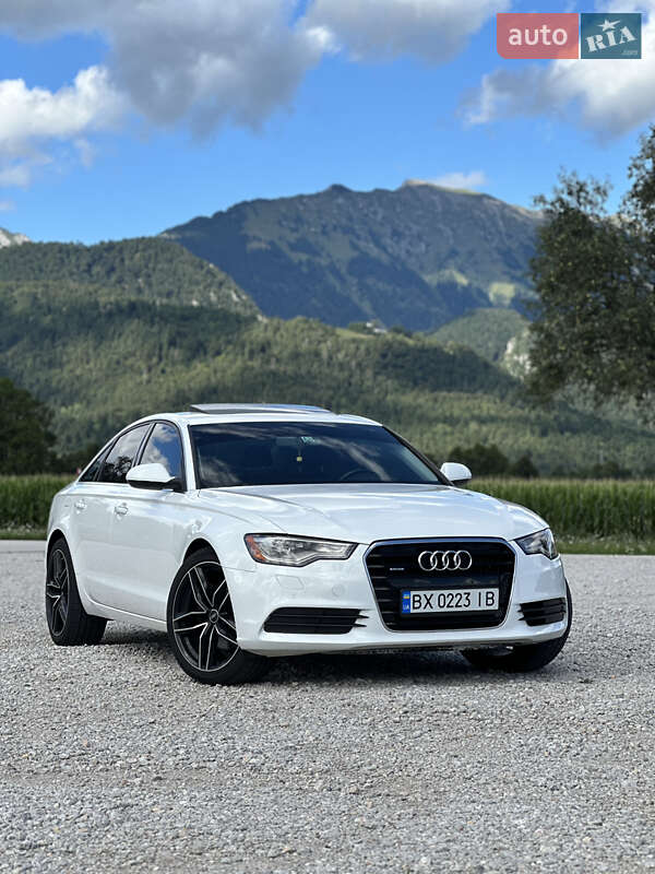 2013 Audi A6, VIN WAUGFAFC0EN063367:plate — фото 1 (autoria)