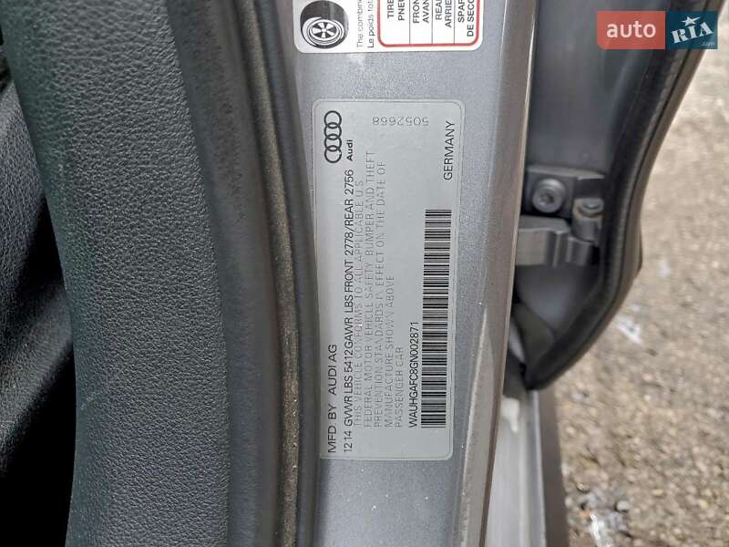 Седан Audi A6 2016 в Львове