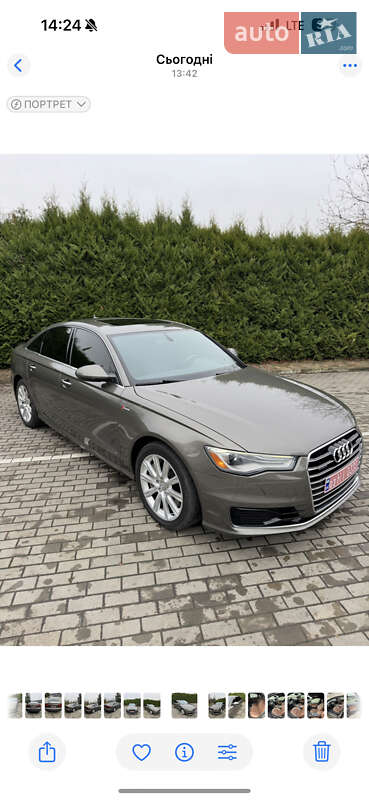 Седан Audi A6 2016 в Луцке