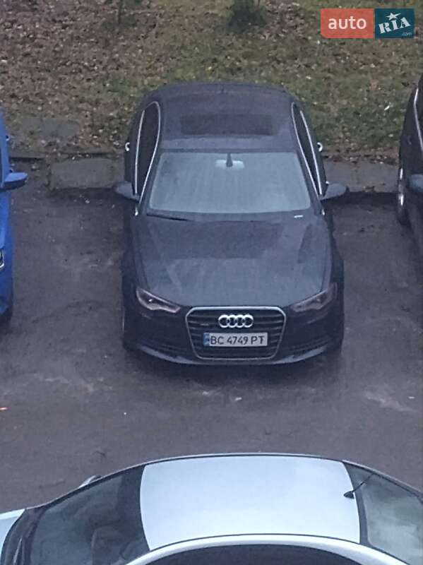 2012 Audi A6, VIN WAUGGAFC5DN043031:plate — фото 1 (autoria)