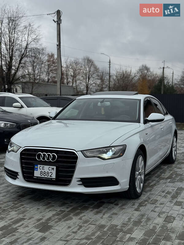 2013 Audi A6, VIN WAUGGAFC7DN141462:plate — фото 1 (autoria)