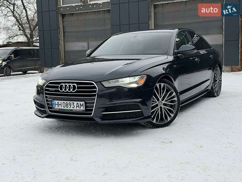 2015 Audi A6, VIN WAUGFAFC1GN053756:plate — фото 1 (autoria)