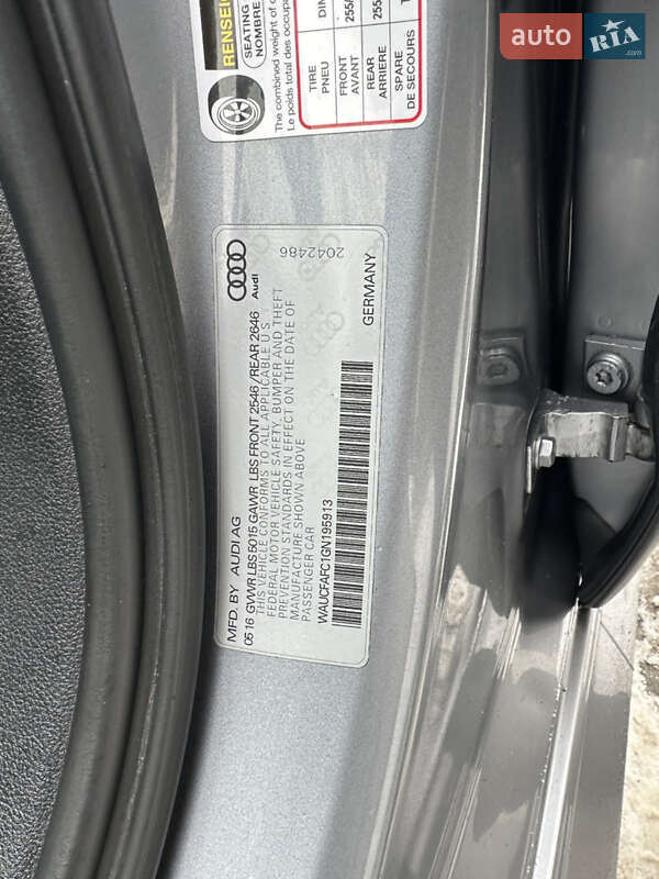 Седан Audi A6 2016 в Луцьку