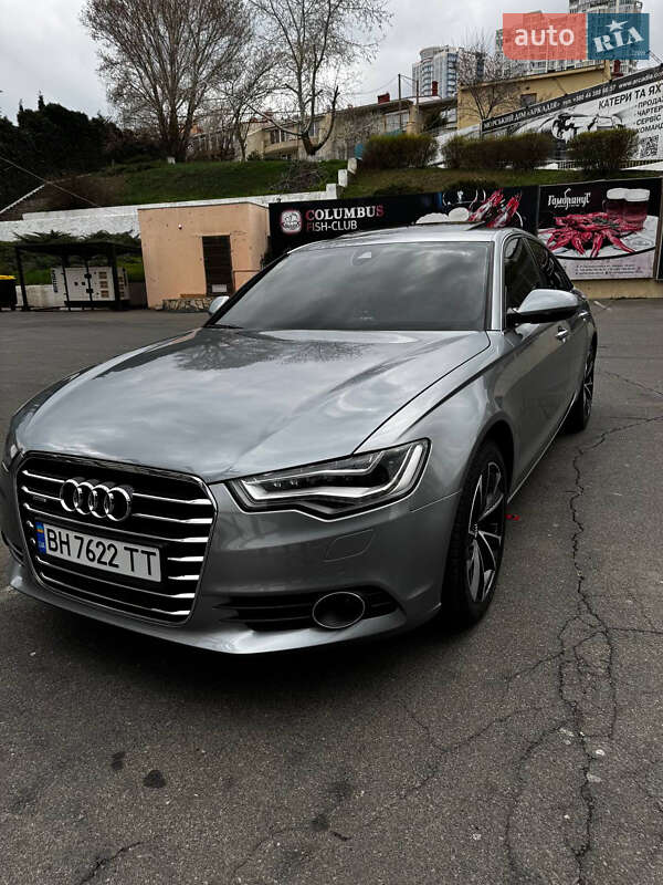 2013 Audi A6, VIN WAUZZZ4G8EN030816:plate — фото 1 (autoria)