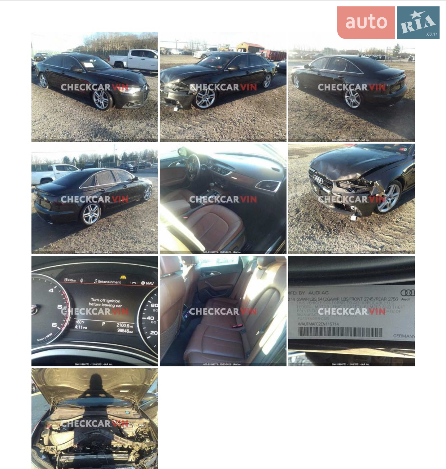 2014 Audi A6 - мініатюра 8