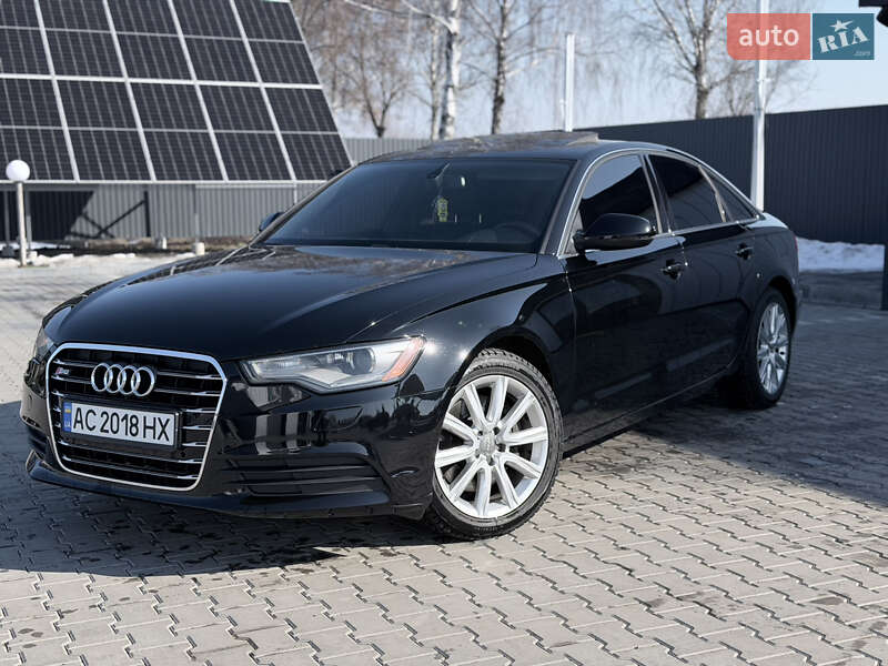 2013 Audi A6, VIN WAUCFAFC2EN036735:plate — фото 1 (autoria)