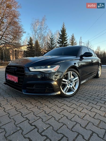 2015 Audi A6, VIN WAUGFAFC3GN021701:plate — фото 1 (autoria)
