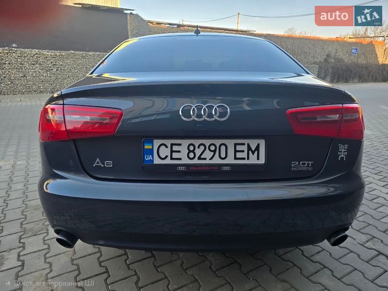 Седан Audi A6 2013 в Черновцах
